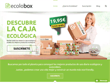 Tablet Screenshot of ecolobox.com